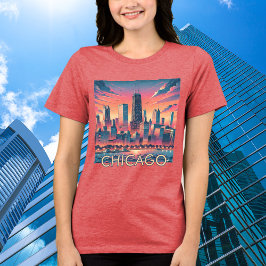 CHICAGO-grafik T-Shirt