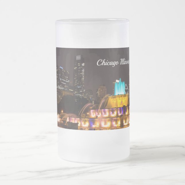 Chicago Grant Park Frosted Mugg (Center)