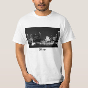 Chicago Grant Park Grayscale T Shirt