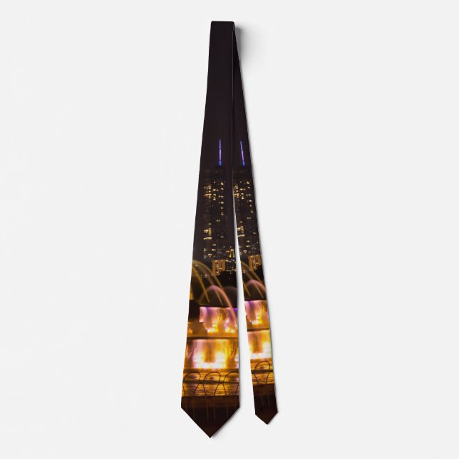 Chicago Grant Park Neck Tie Slips (Framsida)