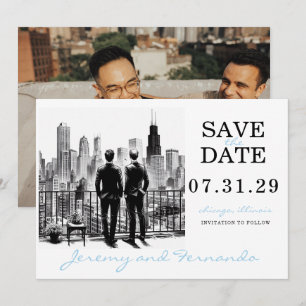 Chicago Grooms Spara Datumet