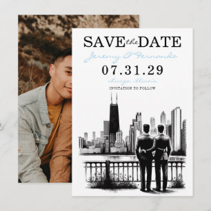 Chicago Grooms Spara Datumet