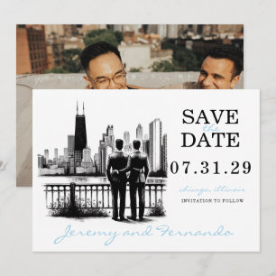 Chicago Grooms Spara Datumet