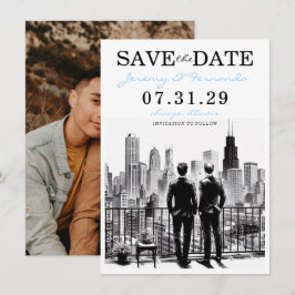 Chicago Grooms Spara Datumet