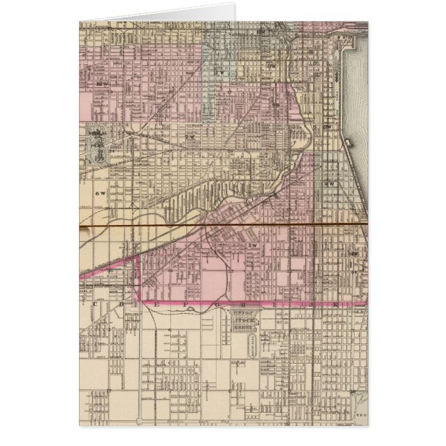 Chicago Hälsningskort (Framsidan)