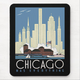 Chicago har allt Mousepad Musmatta