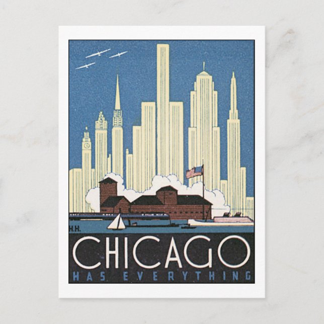 Chicago har Allt Vykort (Framsida)