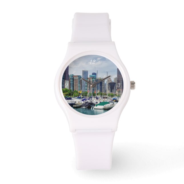 Chicago Harbour Armbandsur (Framsida)