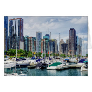 Chicago Harbour Hälsningskort