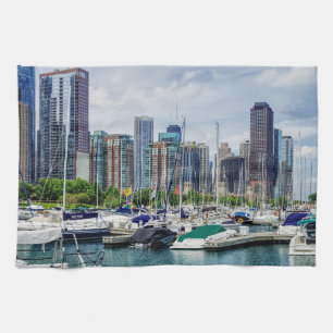 Chicago Harbour Kökshandduk