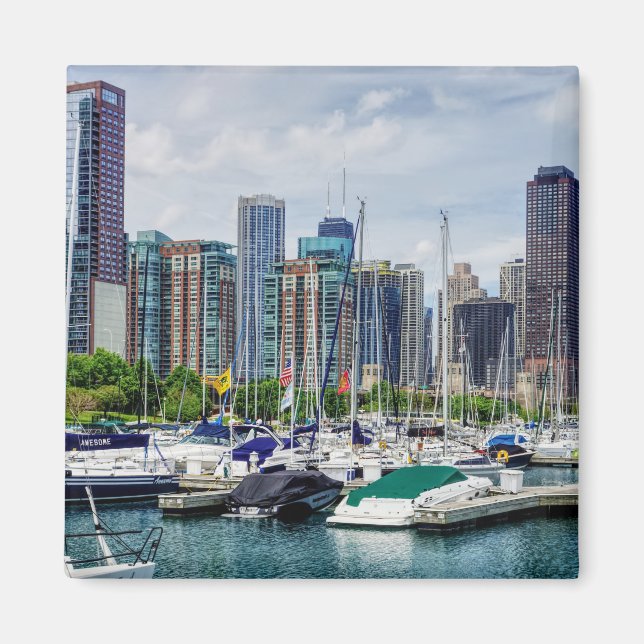 Chicago Harbour Magnet (Framsidan)