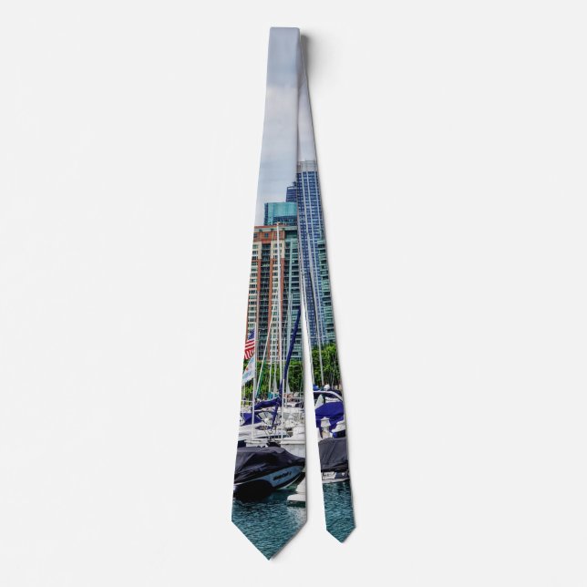 Chicago Harbour Neck Tie Slips (Framsida)