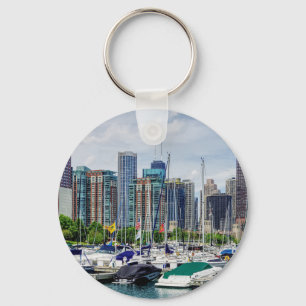 Chicago Harbour Nyckelring