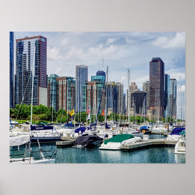 Chicago Harbour Poster (Framsidan)