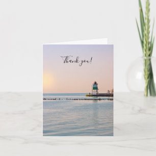 Chicago Harbour Southeast Lighthouse - tackkort