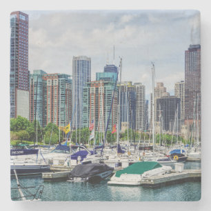 Chicago Harbour Stenunderlägg