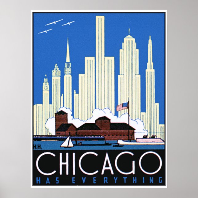 Chicago Has Everything Poster (Framsidan)