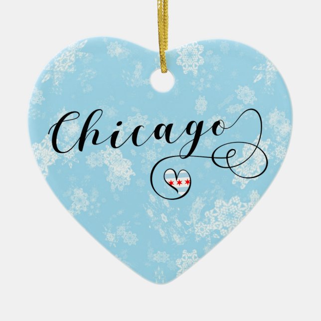 Chicago Heart, Julgran Ornament (Framsidan)