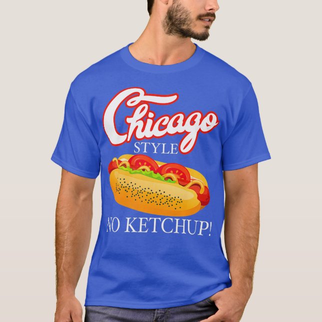 Chicago Hett Hund Summer Stil 4:e juli No Gift T Shirt (Framsida)