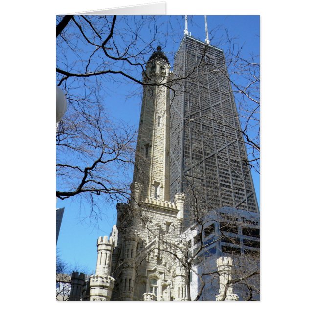 chicago high hälsningskort (Framsidan)