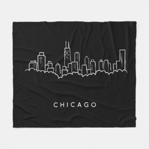 Chicago horisont fleecefilt