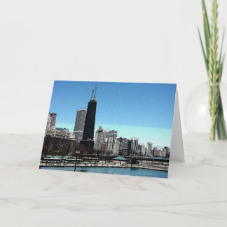 Chicago horisont kort