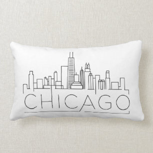 Chicago horisont lumbarkudde