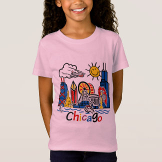 Chicago horisont lurar horisont t shirt