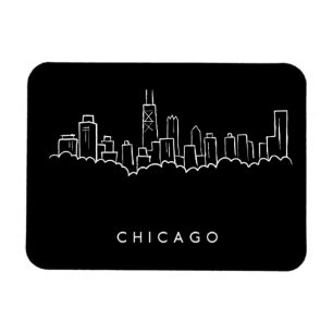 Chicago horisont magnet