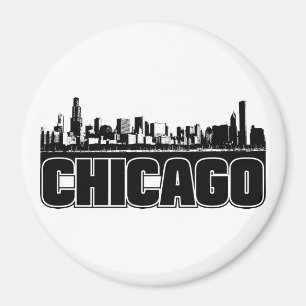 Chicago horisont magnet