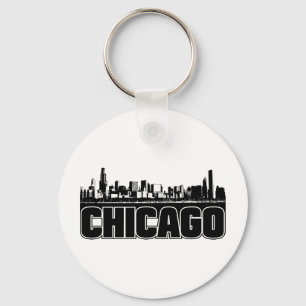 Chicago horisont nyckelring