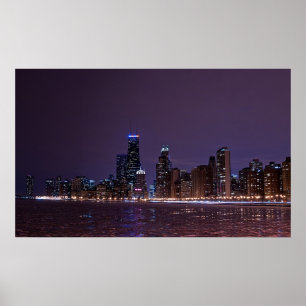 Chicago horisont poster