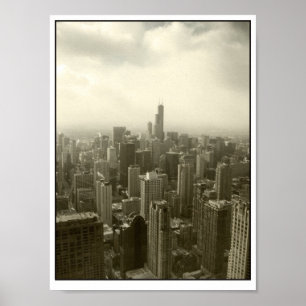 Chicago horisont poster