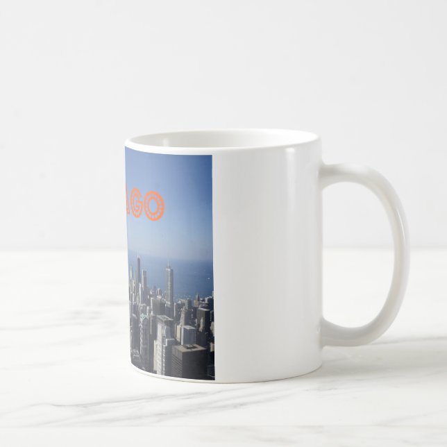 Chicago horisont T Kaffemugg (Höger)