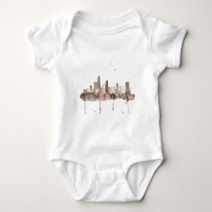 Chicago horisont t-shirt