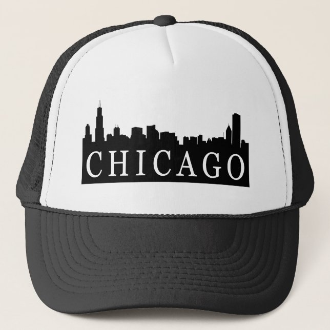 Chicago horisont truckerkeps (Framsida)