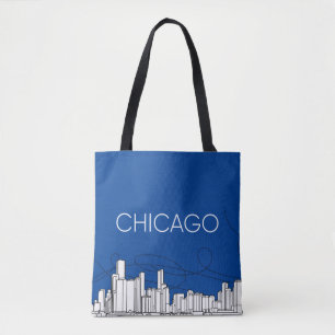 Chicago horisont tygkasse