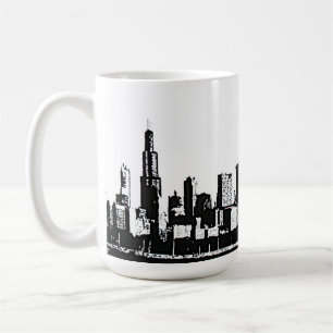 Chicago horisontmugg kaffemugg