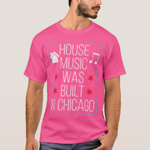 Chicago House Music - Snyggt Distress Dj Disco T Shirt