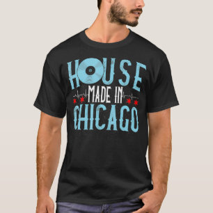 Chicago House Music - Vintage EDM DJ Retro Disco T Shirt