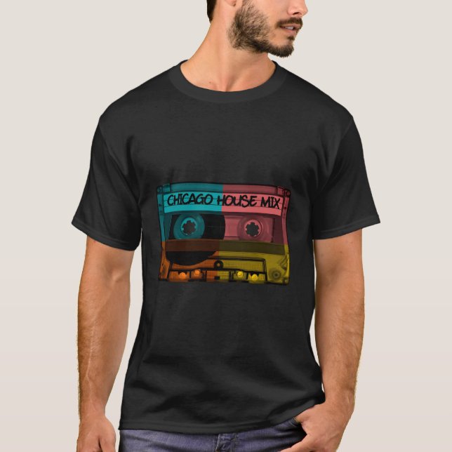 Chicago House-musik T Shirt (Framsida)