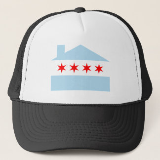 Chicago husflagga keps