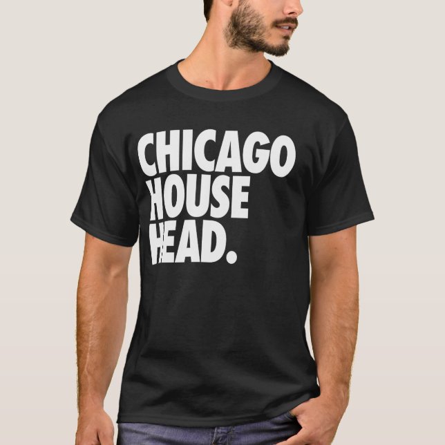 Chicago hushuvud t-shirt (Framsida)