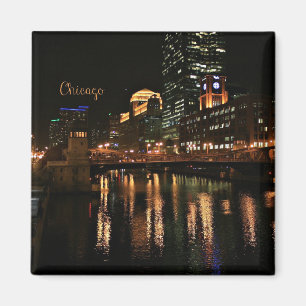 Chicago i Night Magnet