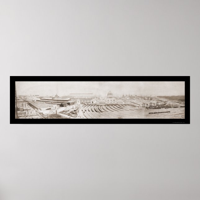 Chicago, IL Exposition 1893 Poster (Framsidan)