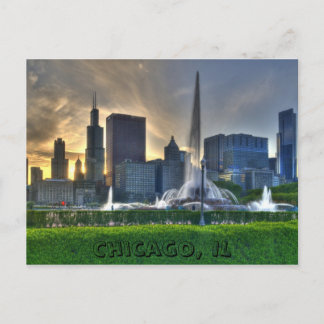 Chicago, IL Postcard Vykort