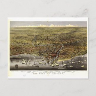 Chicago Illinois, 1874 Vykort