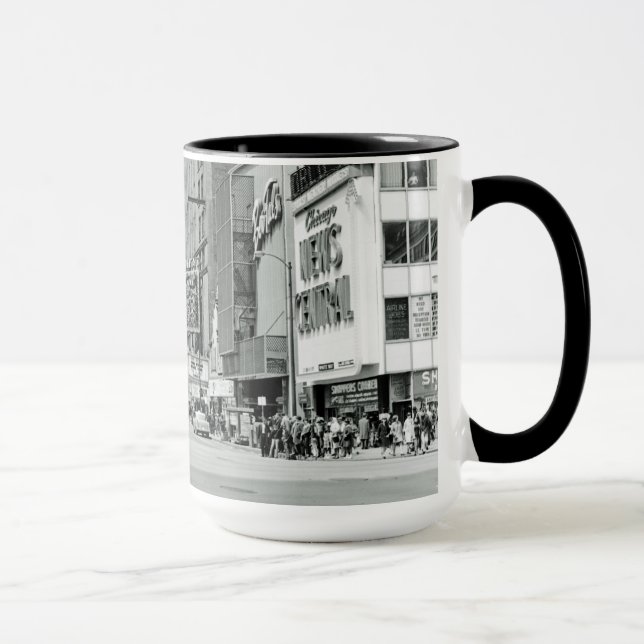 Chicago Illinois 1960's Oriental Theater Street Mugg (Höger)