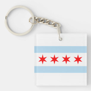Chicago Illinois 4 Stjärnor Vintage Resa