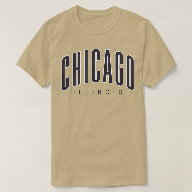 Chicago Illinois Cool CH City IL Souvenir Women Me T Shirt (Design framsida)